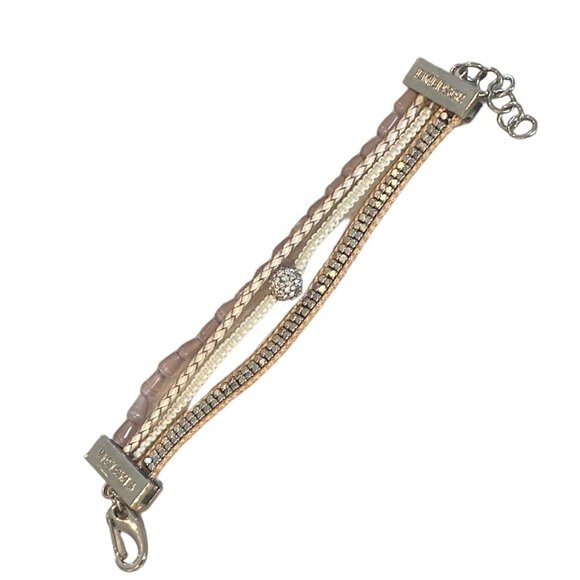 Victoria Emerson multistrand bracelet Pink Lilac - Picture 3 of 9